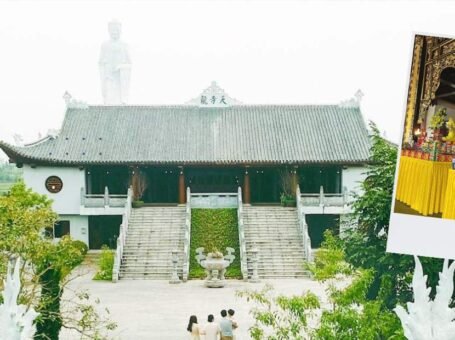 Chùa Thiên Long linh thiêng tại Công viên Tưởng niệm Thiên Đức