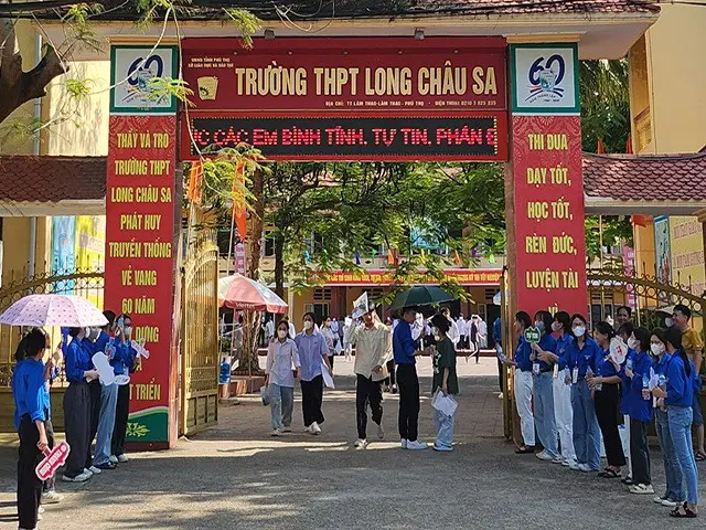 giao duc 2 4 Phú Thọ: Kết thúc tốt đẹp kỳ thi tốt nghiệp THPT năm 2023