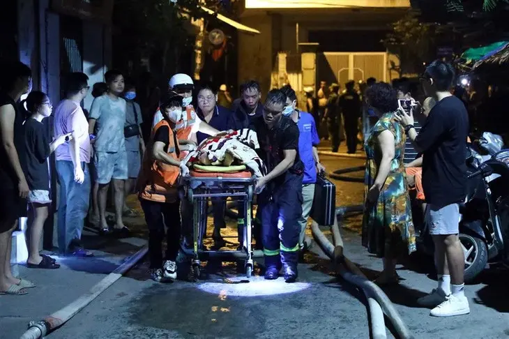 xa hoi 1 4 56 người chết trong vụ cháy chung cư mini ở Hà Nội
