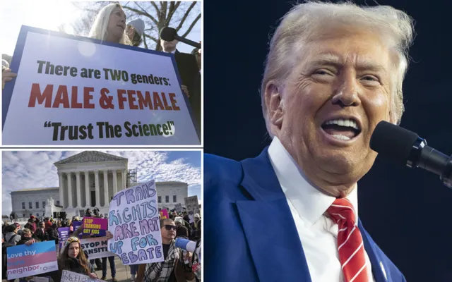 Chỉ Công Nhận Hai Giới Tính: Donald Trump Gây Chấn Động Với Chính Sách Năm 2025 (1)