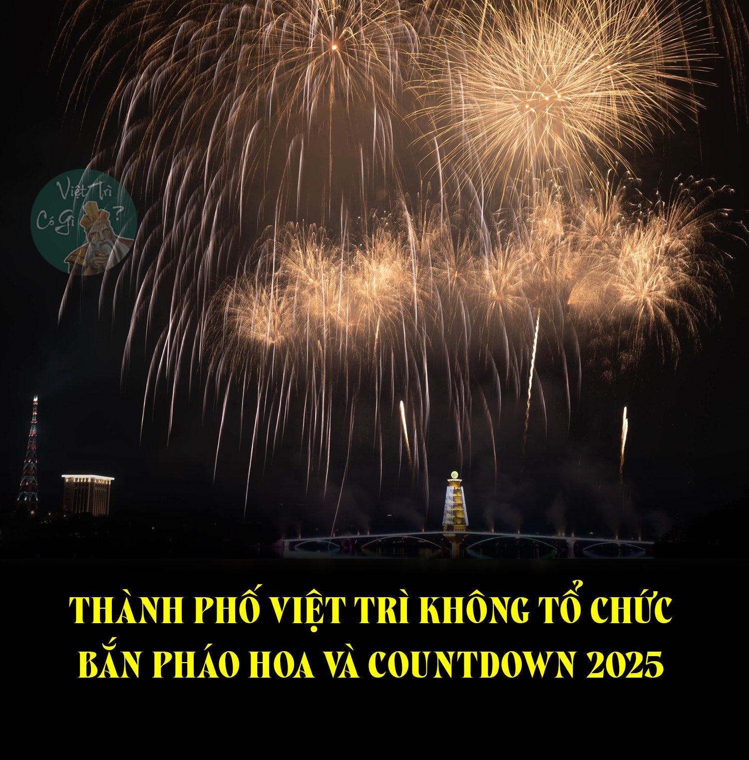Việt Trì không tổ chức Countdown 2025: Quyết định từ hậu quả thiên tai nghiêm trọng