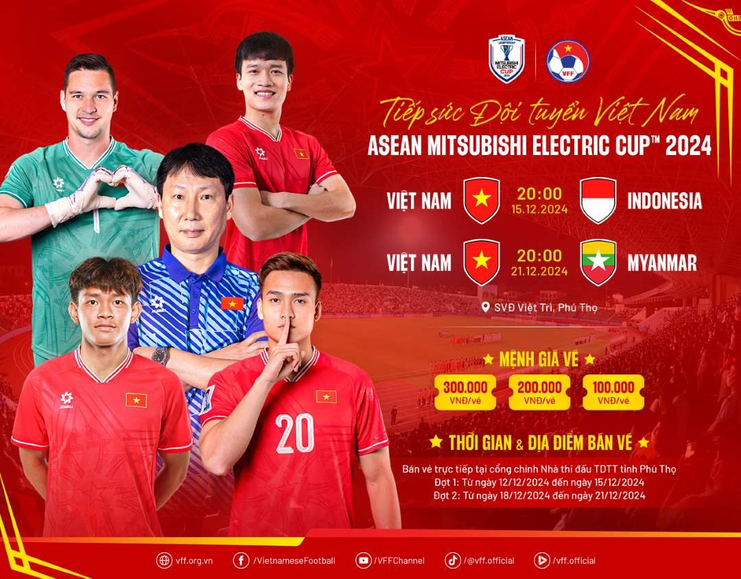 Thông tin chi tiết về việc mua vé trực tiếp xem AFF Cup - Mua Vé Xem Tuyển Việt Nam Tại AFF Cup 2024 Ở Đâu