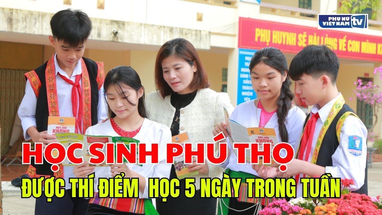 học sinh học 5 ngày/tuần 1